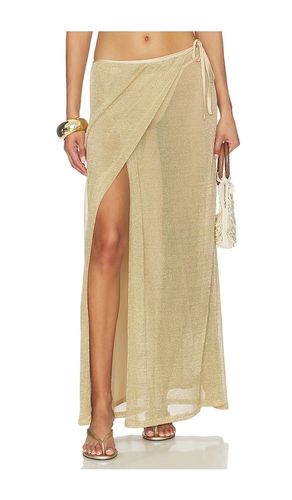 JUPE CYRENE TIE MAXI en . Taille L. Also en M, S, XL, XS, XXS - Tiger Mist - Modalova