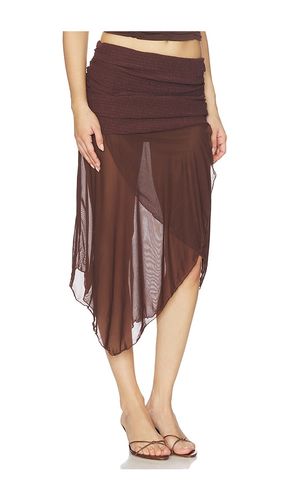 JUPE MIDI ZINNIA en . Taille M. Also en - Tiger Mist - Modalova