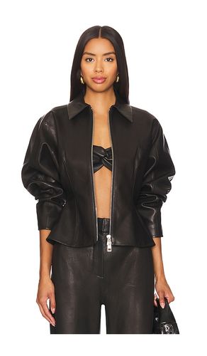 BLOUSON FITTED LEATHER en . Taille 0. Also en 2, 4, 6 - The Sei - Modalova