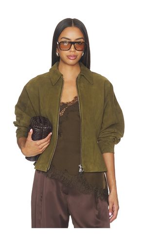 VESTE EN CUIR AJUSTÉE en . Taille 2. Also en 0, 4, 6 - The Sei - Modalova