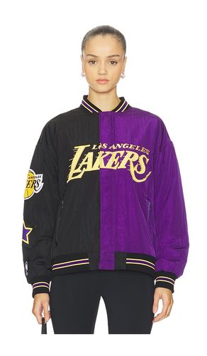 X REVOLVE Lakers Multi Logo Bomber en . Taille L. Also en XL - Terez - Modalova