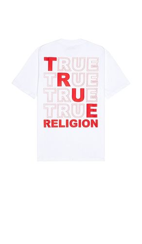T-SHIRT MANCHES COURTES PUFF STITCH in . Size M, S, XL/1X - True Religion - Modalova