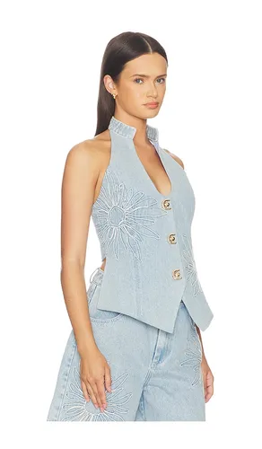 GILET EN JEAN AMANA en . Taille L. Also en M, S, XL, XS - The Wolf Gang - Modalova