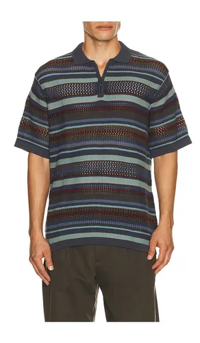 Striped Knit Polo en . Taille M. Also en S - thisisneverthat - Modalova