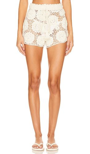 SHORT ZEPHYR FLORAL CROCHET in . Size XS - Tularosa - Modalova