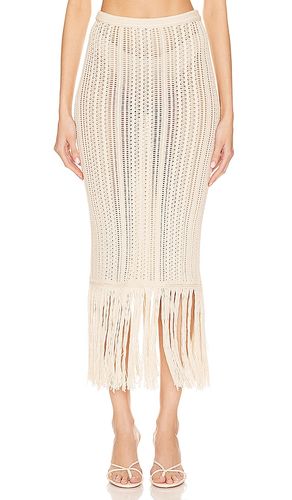 JUPE ISOLA FRINGE KNIT in . Size M, XXS - Tularosa - Modalova