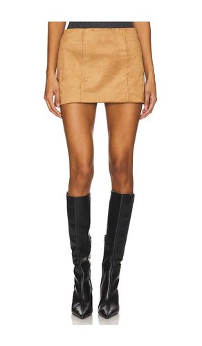 JUPE GINNY FAUX SUEDE MINI in . Size M, S - Tularosa - Modalova
