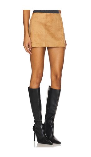 JUPE GINNY FAUX SUEDE MINI en . Taille S. Also en M, L - Tularosa - Modalova