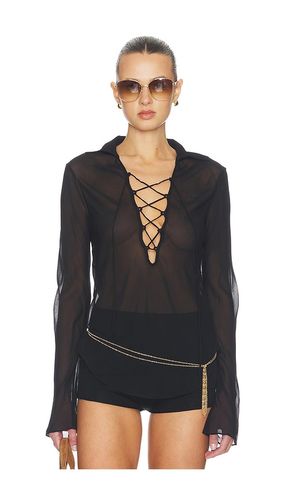Carlotta Lace Up Top en . Taille L. Also en M, S, XXS - Tularosa - Modalova