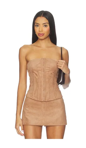 Jolie Faux Suede Top en . Taille M. Also en S, XL, XS - Tularosa - Modalova