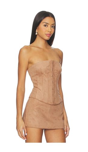 Jolie Faux Suede Top en . Taille M. Also en S, XL, XS - Tularosa - Modalova