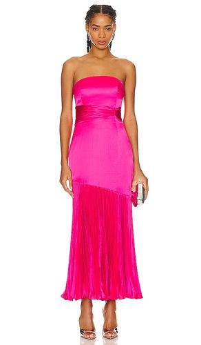 ROBE MIDI PLISSÉE MILLY in . Size 8 - AMUR - Modalova
