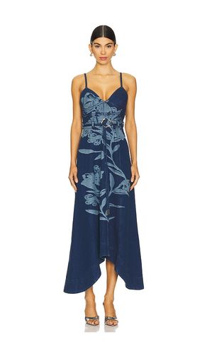 ROBE MIDI EN DENIM DANA in . Size 12, 2, 4, 8 - AMUR - Modalova