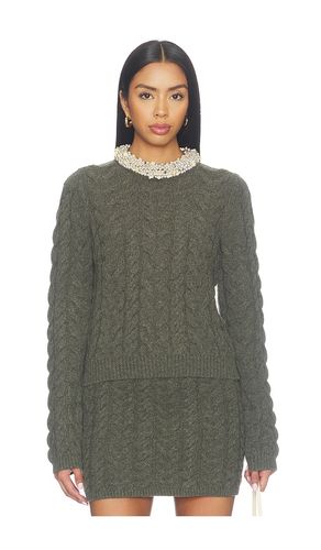 Marlie Cropped Knit Pullover With Embellishment en . Taille L. Also en M, P, S - Ulla Johnson - Modalova