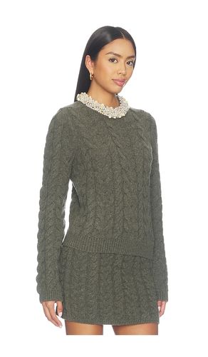 Marlie Cropped Knit Pullover With Embellishment en . Taille L. Also en M, P, S - Ulla Johnson - Modalova