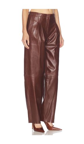 PANTALON EN CUIR KEIRAN en . Taille 0. Also en 2, 6 - Ulla Johnson - Modalova
