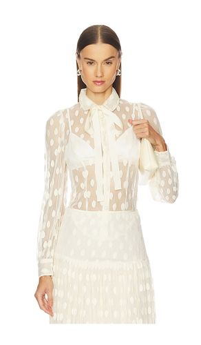 Soraya Neck-tie Blouse en . Taille 0. Also en 2 - Ulla Johnson - Modalova
