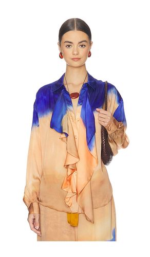 Gesture Long Sleeve Silk Blouse en ,. Taille 0. Also en 2, 4, 6, 10, 12 - Ulla Johnson - Modalova