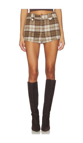 Plaid Western Short en . Taille M. Also en S, XL, XS - Understated Leather - Modalova