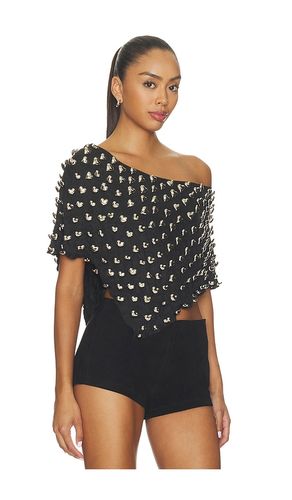 Heart Charm Cropped Poncho en . Taille L/XL. Also en M/L, XS/S - Understated Leather - Modalova