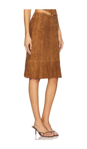 JUPE MIDI HANDKERCHIEF en . Taille XS. Also en L - Understated Leather - Modalova