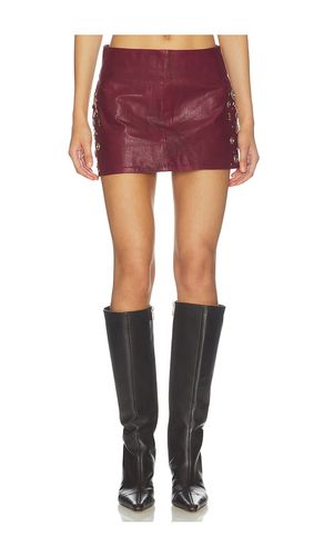 JUPE CONCHO LEATHER en . Taille S. Also en XS, M - Understated Leather - Modalova
