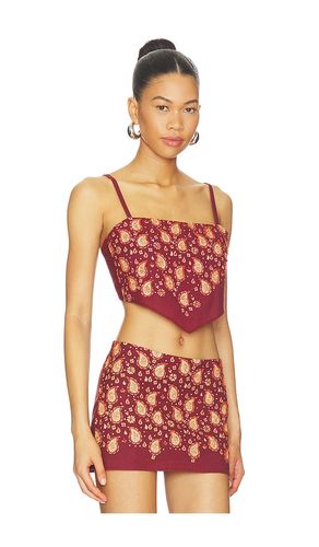 X REVOLVE Beaded Paisley Top en . Taille L. Also en M, S, XL - Understated Leather - Modalova
