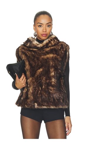 BLOUSON SANS MANCHES IMITATION FOURRURE HIGHLANDER en . Taille L. Also en M, S, XS - Unreal Fur - Modalova