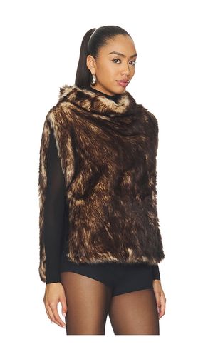 BLOUSON SANS MANCHES IMITATION FOURRURE HIGHLANDER en . Taille XS. Also en S, M, L - Unreal Fur - Modalova