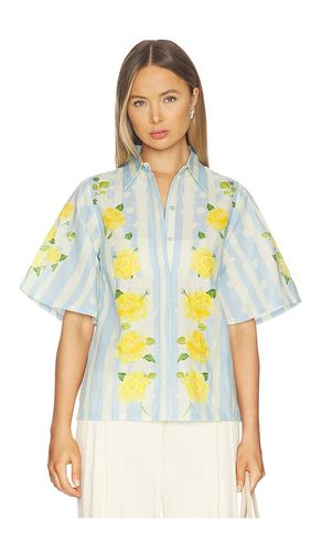 Blooming Roses And Stripes Shirt en ,. Taille S. Also en XS, XL - Verandah - Modalova