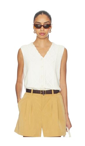 DÉBARDEUR EN MAILLE TORSADÉE TATYANA en . Taille M. Also en S, XS - Varley - Modalova
