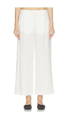 Lola Woven Linen Pant en . Taille L. Also en M, S, XS - Velvet by Graham & Spencer - Modalova