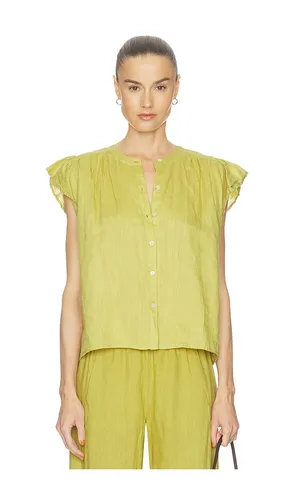 Janey Woven Linen Top en . Taille M. Also en S - Velvet by Graham & Spencer - Modalova