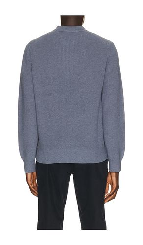 Heirloom Shaker Long Sleeve Polo en Late Evening en . Taille S. Also en L, XL/1X, XXL/2X - Vince - Modalova