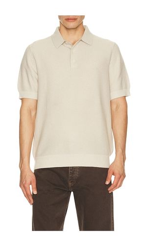 Geo Jacquard Short Sleeve Polo en . Taille L. Also en M, S, XXL/2X - Vince - Modalova