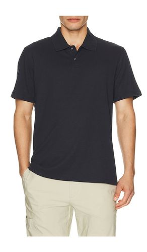 Mesh Knit Snap Short Sleeve Polo en . Taille S. Also en M, XL/1X - Vince - Modalova