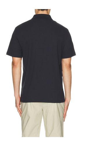 Mesh Knit Snap Short Sleeve Polo en . Taille S. Also en M, XL/1X - Vince - Modalova