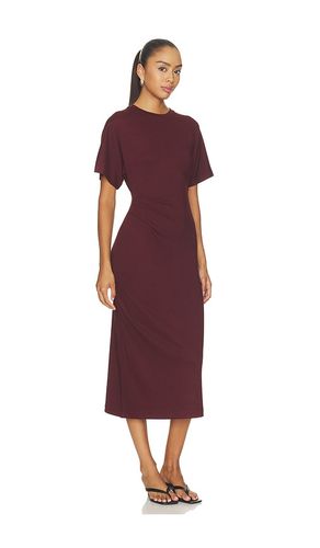 Short Sleeve Side Rouche Dress en . Taille M. Also en - Vince - Modalova