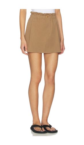 JUPE-SHORT EN COTON TAILLE MI-HAUTE en . Taille L. Also en M, S, XL, XS - Vince - Modalova