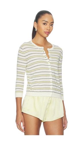 GILET RAYÉ MANCHES 3/4 en . Taille M. Also en S, XS - Vince - Modalova