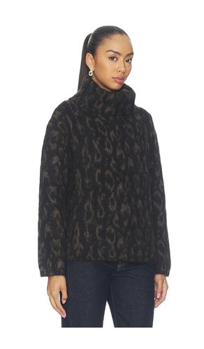 Oversized Turtleneck Jacquard Sweater en . Taille L. Also en M, S, XS - Vince - Modalova