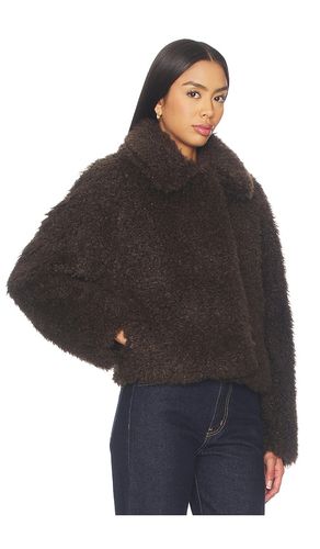 Faux Fur Cropped Jacket en . Taille L. Also en M, S, XS, XXS - Vince - Modalova