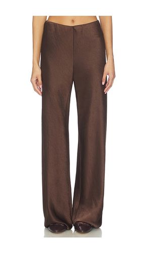 PANTALON FLUIDE EN SATIN TAILLE HAUTE en . Taille L. Also en M, S, XS - Vince - Modalova