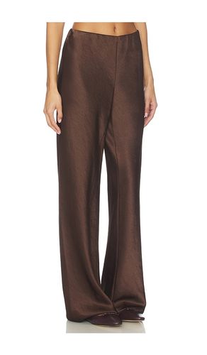 PANTALON FLUIDE EN SATIN TAILLE HAUTE en . Taille L. Also en M, S, XL, XS, XXS - Vince - Modalova