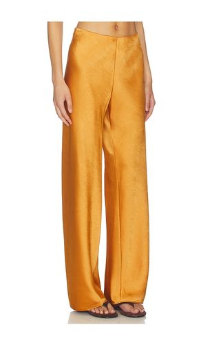 PANTALON TAILLE HAUTE EN SATIN COUPÉ EN BIAIS en . Taille XXS. Also en XS, S, M, L, XL - Vince - Modalova