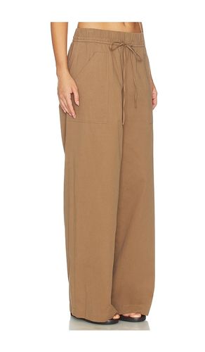 PANTALON EN COTON TAILLE MI-HAUTE À CORDON en . Taille M. Also en S, XL, XS - Vince - Modalova