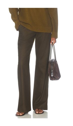 Simone Mid Rise Soft Flannel Flare Pant en . Taille 00. Also en 10, 4, 6, 8 - Vince - Modalova