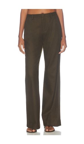 Simone Mid Rise Soft Flannel Flare Pant en . Taille 00. Also en 10, 4, 6, 8 - Vince - Modalova