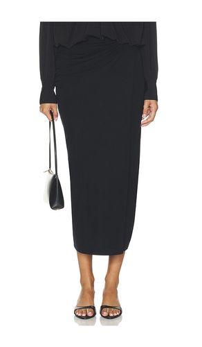 Waist Draped Midi Skirt en . Taille XXS. Also en XS, S, M, L - Vince - Modalova