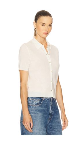 TOP BOUTONNÉ À COL en . Taille S. Also en M - Vince - Modalova